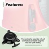 Quctaki Recoil Starter Assembly with Pull Cord Compatible with Predator