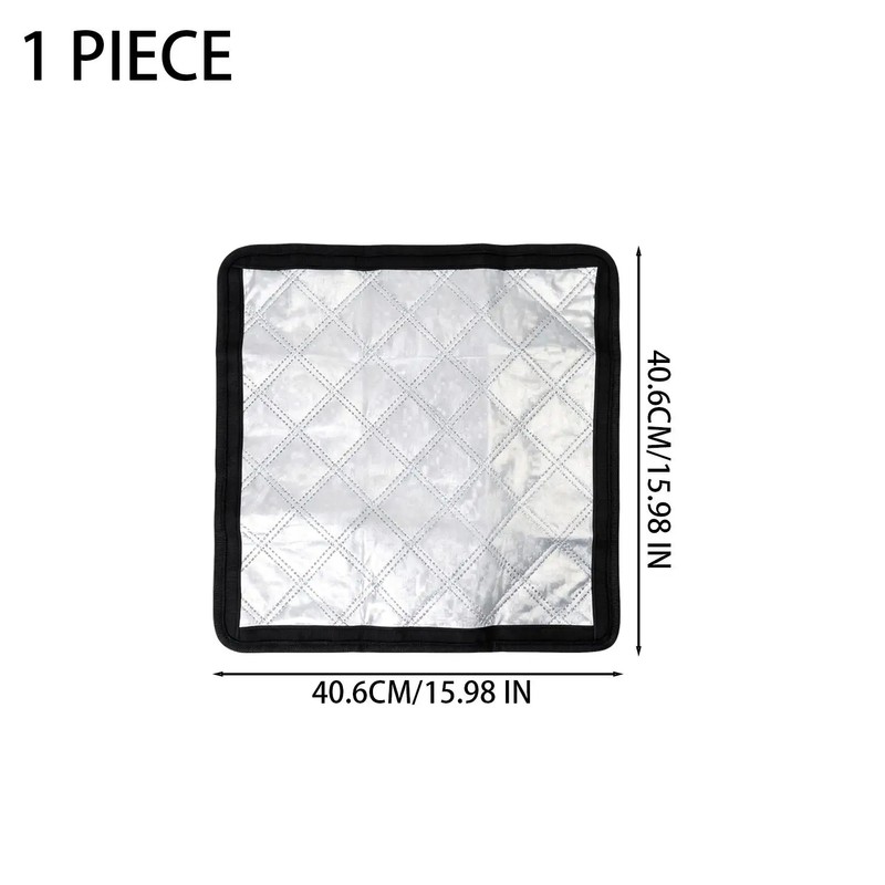 2 Pack 25 x 16 Inch RV Skylight Sunshade Covers,