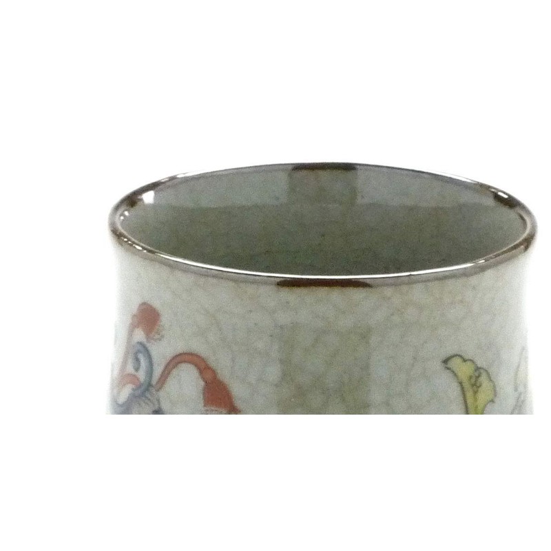 九谷焼 [Couple Tea Bowls] 宝尽kusi "Back Picture"