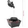 Tissting Tabletop Water Fountain Floating Teapot Indoor Waterfall Feature