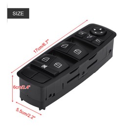 Qiilu Power Window Master Switch