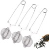 Pack of 3 tea tongs, tea tongs made of 304