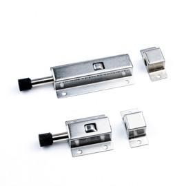 Square Door Latch | Small Auxiliary Lock | Front Door Security Bolt Small - 1 Piece 10ea