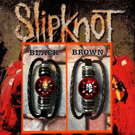 SLIPKNOT COREY TAYLOR TWO LEATHER BRACELETS  GIFT & CONCERT MERCHANDISE