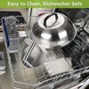 HULISEN Smashed Burger Kit, Burger Press, 12 Inch Basting Cover,
