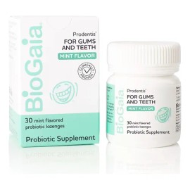 Probióticos Dentales Biogaia Prodentis 30 Pastillas Con Sabo