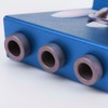 Pocket Hole Drill Guide Aluminum Alloy Household Woodworking Hole Punch