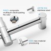 OFFO Shower Riser Rail, 62cm Segmented Wall Mounted Shower Rail