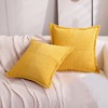 Puncuntex Corduroy Throw Pillow Covers Set of 2 Boho Decorative