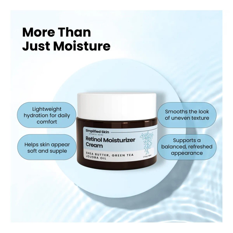 Crema Hidratante De Retinol 2.5% Rostro Y Ojos 50 Ml