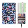 WONDERPOOL Refillable Spiral Leather Diary 6 Ring Binder Notebook Writing