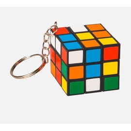 Brunnen Key Chain " Dice " - 10-27394 - Size ca. 3 x 3 x 3 cm - Multicolour