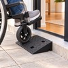 Portable Threshold Ramp for Wheelchairs, Scooters, Cars & Pets -