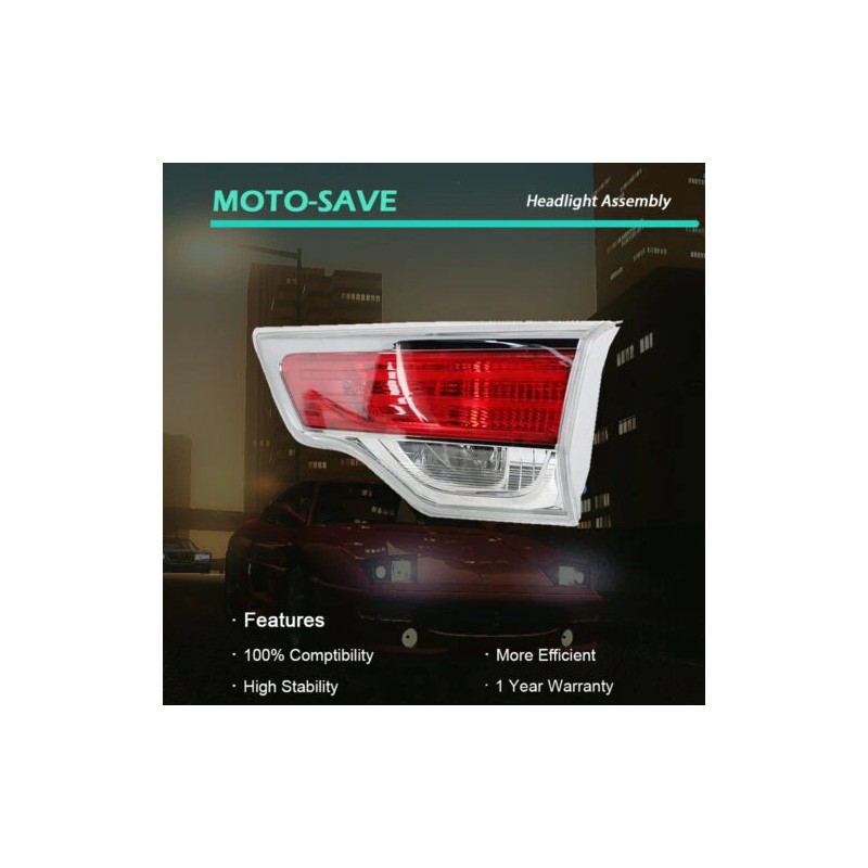 Munirater Quality Right Passenger Side Tail Light Brake Lamp FOR