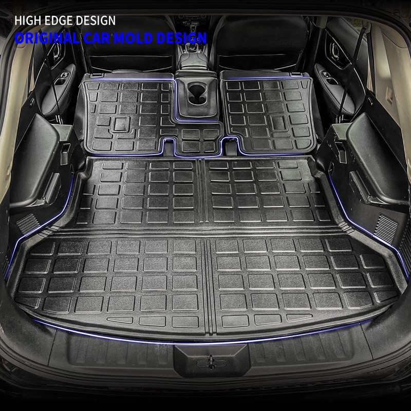 Rongtaod Cargo Mat Compatible with 2014-2020 Nissan Rogue Trunk Mat