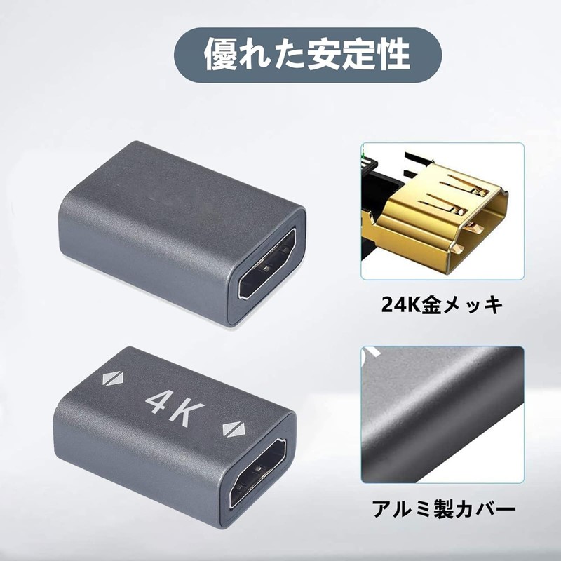 HDMI Relay Adapter (Set of 1) LpoieJun.J (4K@60Hz 18Gbps High