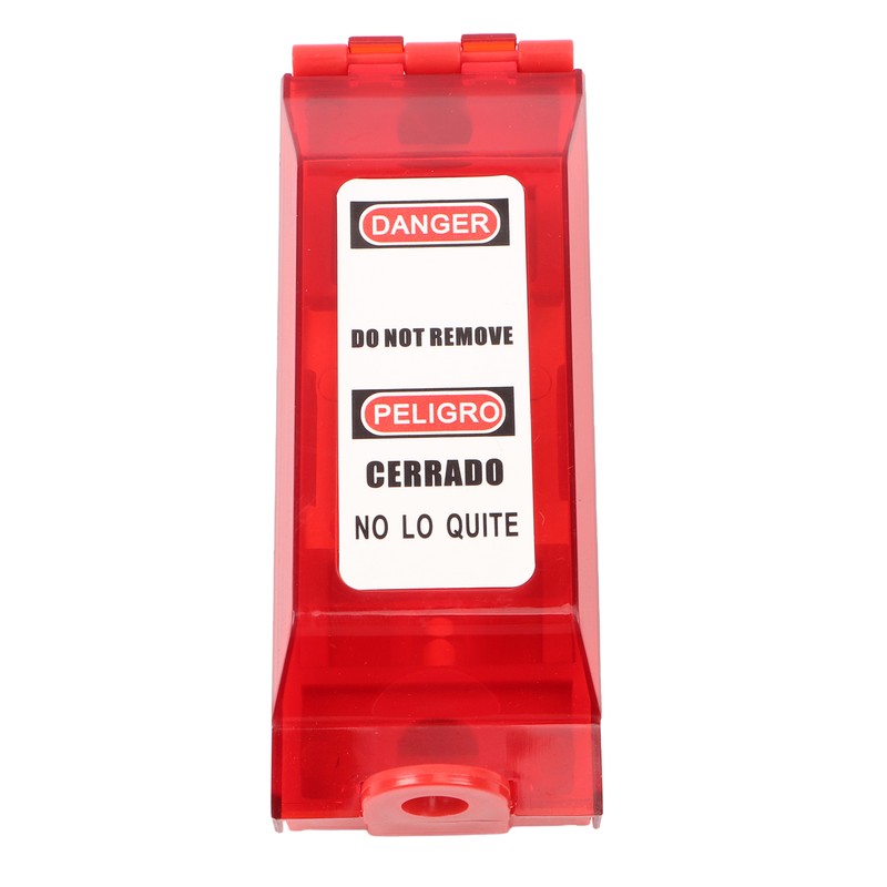 Lockout Tagout Wall Switch Cover Impact Resistant Universal Engineering Plastic