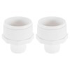 sourcing map 2 Pcs Garden Hose Adapter, Male 1.5" NPT