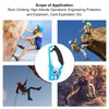 Outdoor Sports Rock Climbing 4KN Right Hand Ascender Device Mountaineer