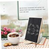 Angoily 15pcs Mini Chalkboard Signs with Narrow Wood Trim Erasable
