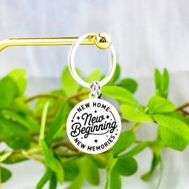 Celaqiu Housewarming Gifts for New Home Women Men Housewarming Keychain for Men Closing Gifts for Home Buyers New Homeowner Gift for Her House Warming Gift for Couple Friends