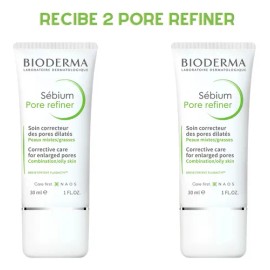Bioderma Sebium Pore Refiner 30ml 2 Pack Anti Acné Espinilla