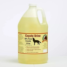 Just Scentsational RS-128 Coyote Urine for Gardens, Hunters, and Trappers, 128oz