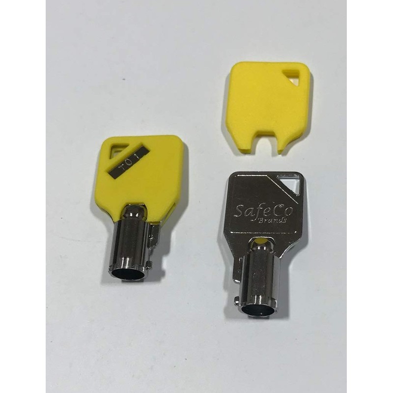 Keys for Dewalt Tool Boxes Key Codes T00 - T04