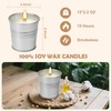 LIAILA Pack of 12 Citronella Candles Outdoor for Outdoor Use,