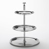American Metalcraft STS3 Tiered Stand, Stainless Steel, Three-Tier, 8-1/2" Diameter,