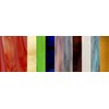 10 Sheets Spectrum & Wissmach Sheets for Stained Glass and
