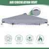 SCOCANOPY Replacement Top with Air Vent and Buckle for 12x12