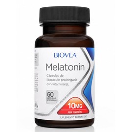 Biovea suplemento para un mejor descanso 60 tabletas de 10mg liberacion prolongada