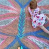 Urban Infant Non-Toxic Sidewalk Chalk for Toddlers 1-3 and Kids