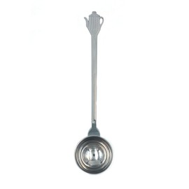 ANCLLO 10g Espresso Coffee Measuring Spoon Stainless Steel Coffee Scoop for Ground Coffee Tea Salt with Pressed Bottom