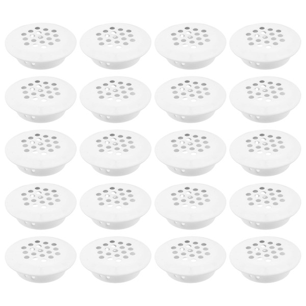 Semetall Air Vents 20 Pack 29mm(1-1/8") Stainless Steel Circular Soffit