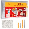Drywall Anchor Repair Kit,Loose Wall Anchor Fix Patches,Ideal for Drywall
