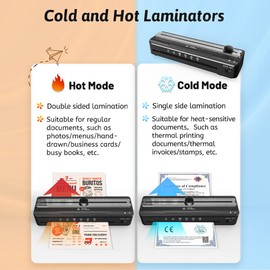 Unbranded A4 Laminator Machine Built-in Paper Cutter 10 Sheets A4*5+A5*5 For School Home