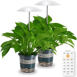 Smart LED Grow Light for Indoor Plants, Programmable Timer and Dim