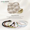 EVITA PERONI Silk Headbands for Women Thin Headband Satin Hair
