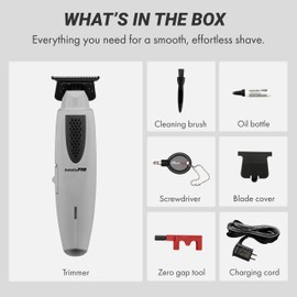 BaBylissPRO Limited Edition LithiumFX+ Cord/Cordless Lithium Ergonomic Trimmer (Mist Collection)