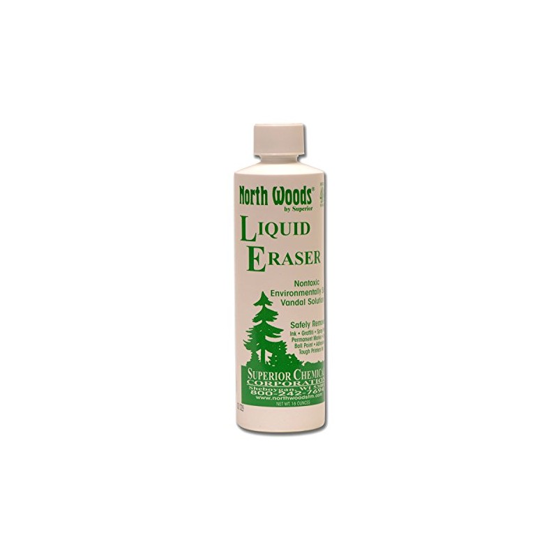 North Woods Liquid Eraser - Non-Toxic Environmentally Safe Vandal Solution