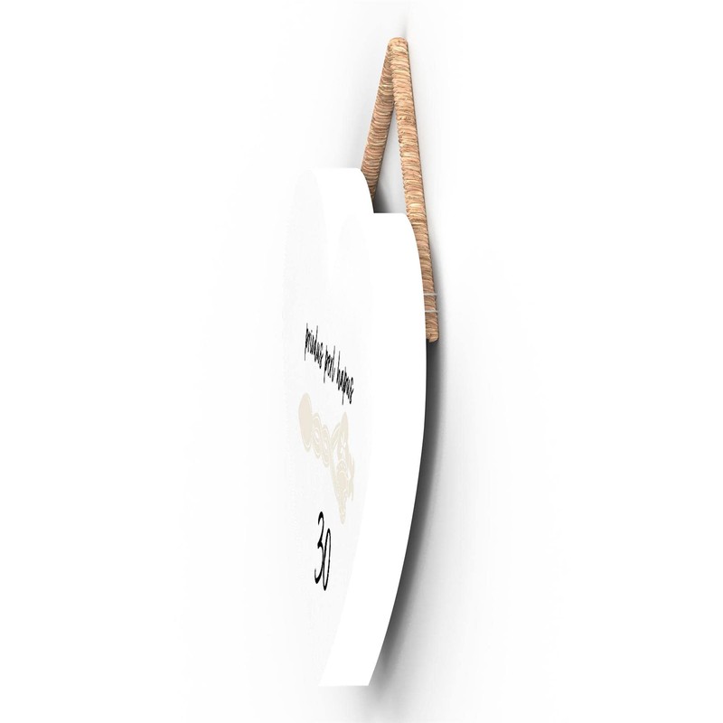 Global Designs 30Th Wedding Anniversary Welsh Love Spoon Wooden Heart