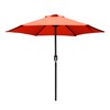 ABBLE Outdoor Patio Umbrella 7.5 Ft with Crank, Weather Resistant,