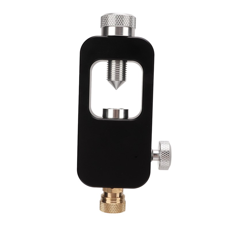 Aluminium Alloy Diving Oxygen Cylinder Refill Adapter Black Anti Rust