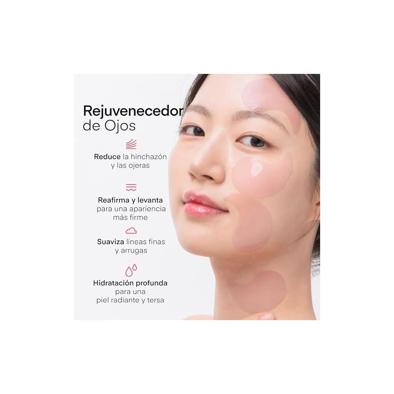 Terez & Honor Parche Coreano de Hidrogel con Péptidos y