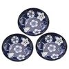 Mino Ware 138769 (3) Small Plate, Set of 3, Plum