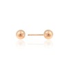 Mini Silver Ball Earrings (5mm) OTE117B05N Silver Silver / 미니