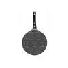 Maku Pancake Pan Diameter 26 cm 7-Hole Cast Aluminium Pan