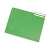 Blue Summit File Folders, Letter Size, 1/3 Tab, Green, Great